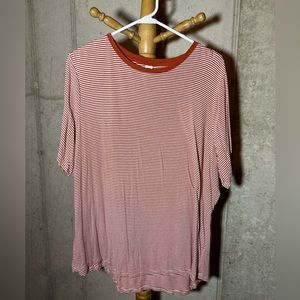 XXL Old Navy Luxe Striped Top